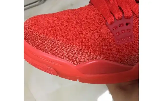 JORDAN 4 AQ3559-600 AQ3559-600 AIR “RED” FLYKNIT 0407